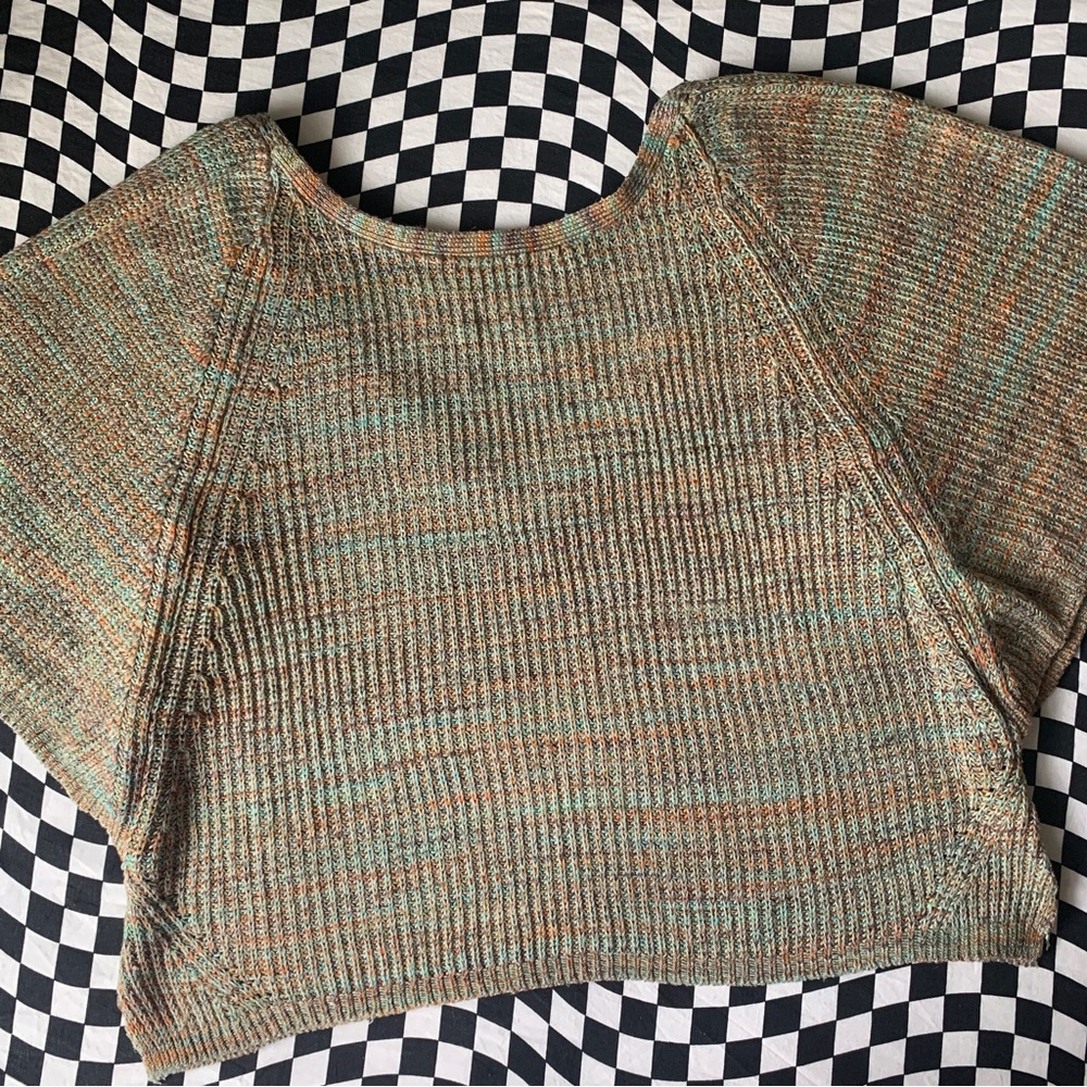by Anthropologie Butterfly Sleeve Sweater XS